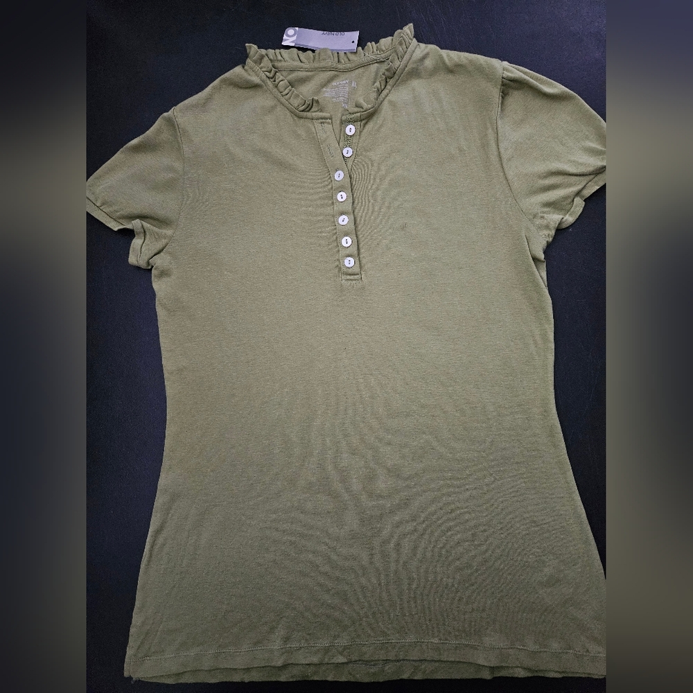 NWT - Cotton Old Navy Green Jersey - Size XL
